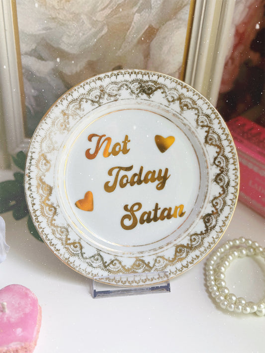 Not Today Satan - Dirty Dishware