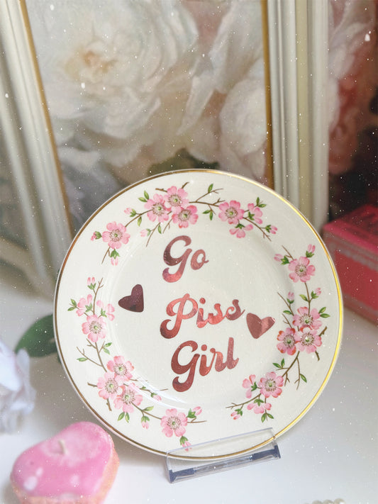 Go Piss Girl - Dirty Dishware