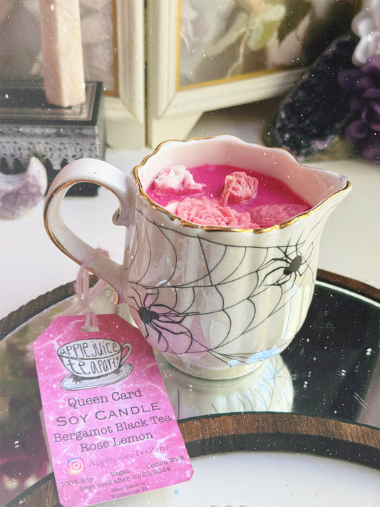 "Queen Card” - Bergamot Black Tea Rose Lemon