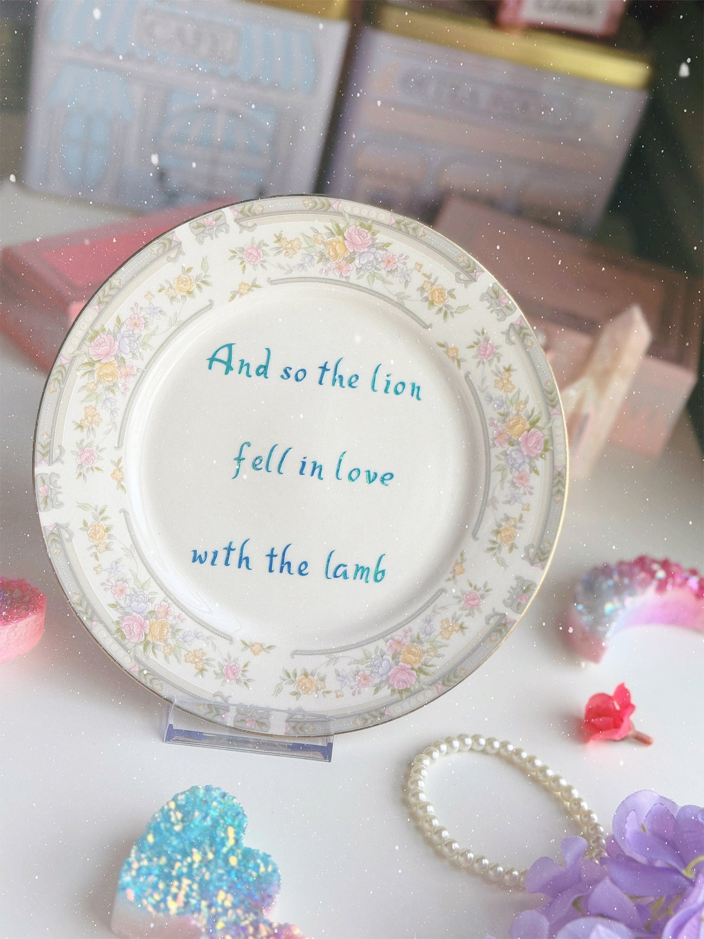 And So The Lion Fell In Love With The Lamb - Dirty Dishware